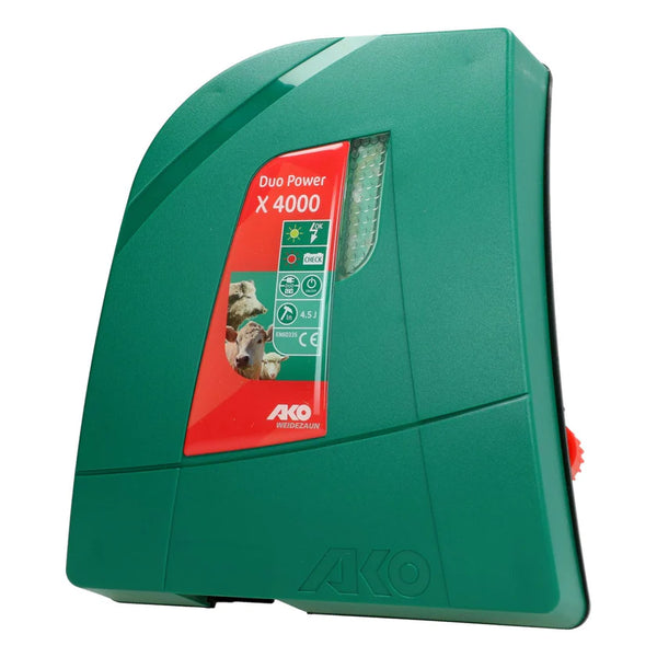 AKO Duo X4000-Electric Fence Energiser - 35km / 16ha / 4J