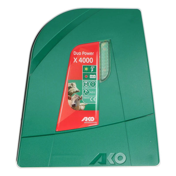 AKO Duo Power X4000-Energiser 4 joule output-mains/solar capable-5 year warranty