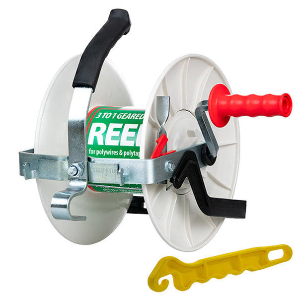 Strainrite 3:1 Reel with Handle – For Polywire & Polytape