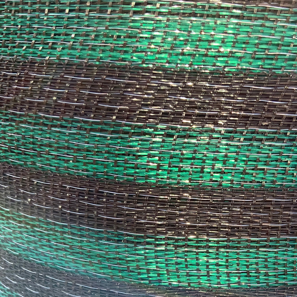 Styx Equine Naturae Polytape - 40mm Brown Green Brown, 200m