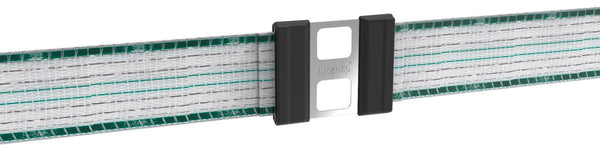 Styx Electric Polytape Connector - 40mm, Stainless Steel, 5 Pack