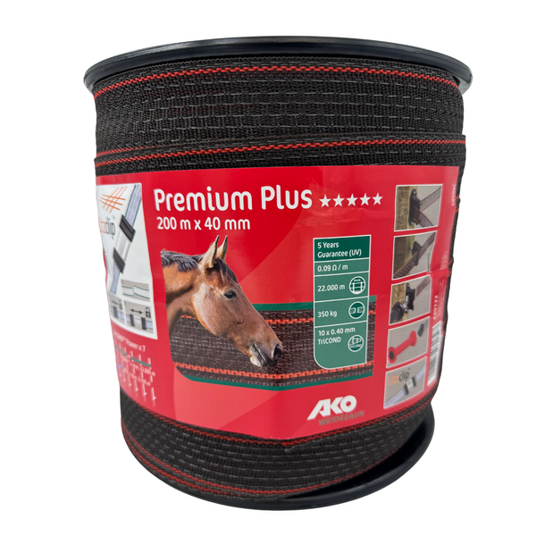 Electric Fence Polytape – 40mm Brown/Orange