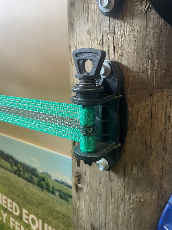 Styx Equine Naturae Polytape - 40mm Green Brown Green, 200m