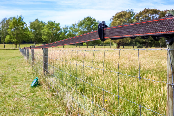 Electric Fence Polytape – 40mm Brown/Orange